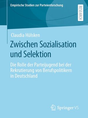 cover image of Zwischen Sozialisation und Selektion